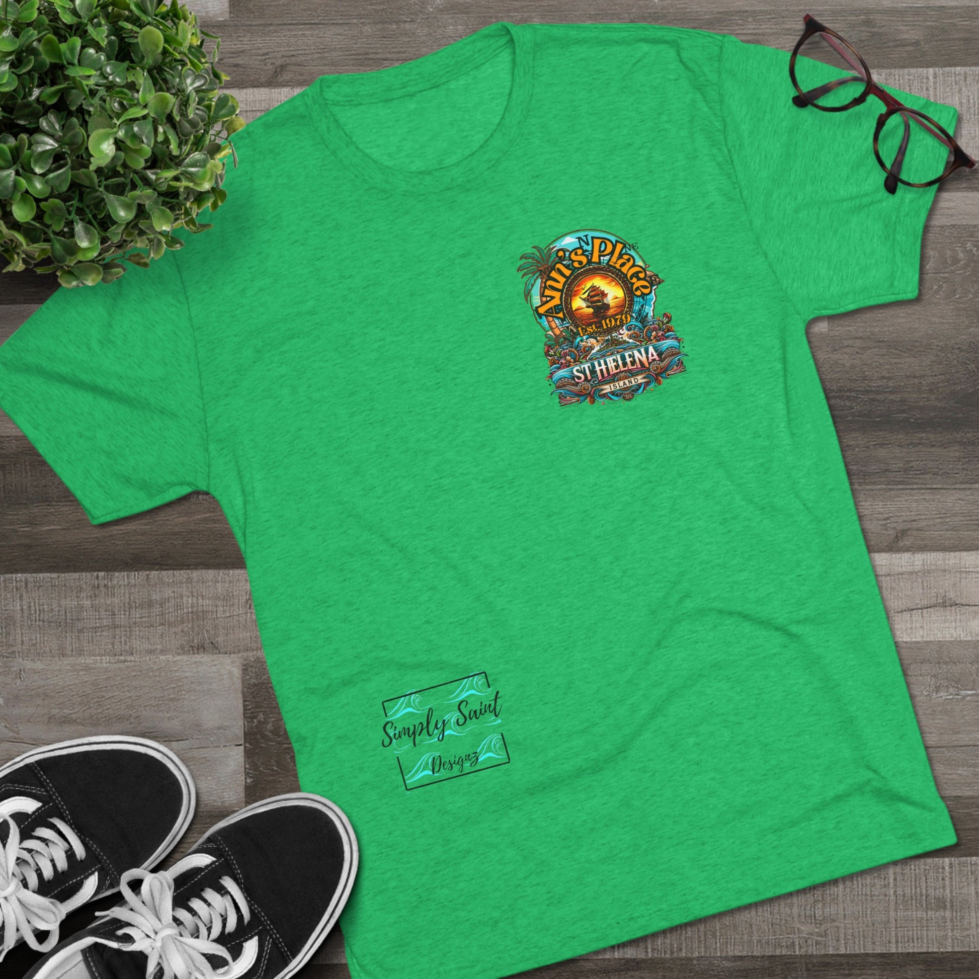Unisex Tri-Blend Crew Tee Ann's Place – product image 8