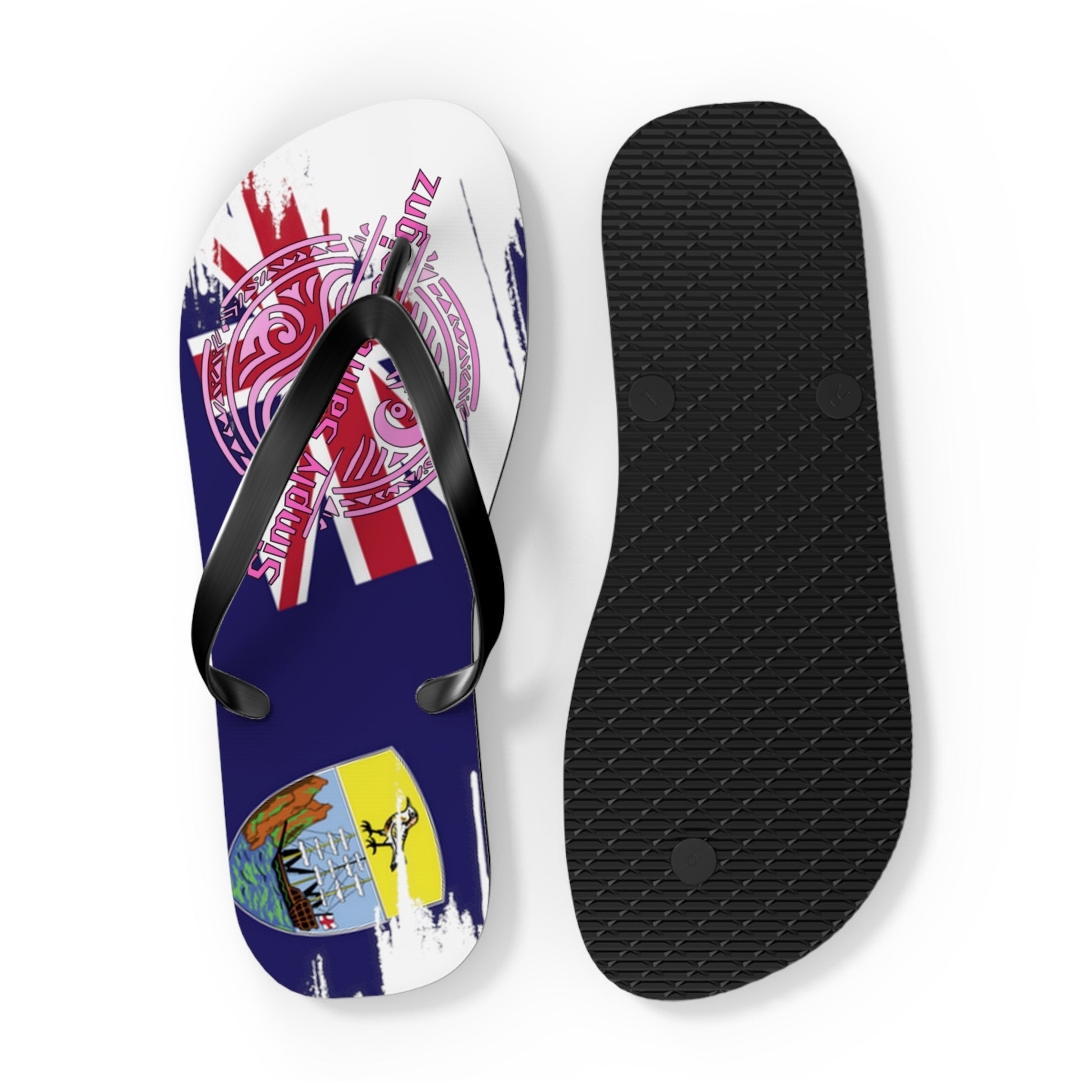 Simply Saint Designz Turtle Tribe Collection Flip Flops – product image 14