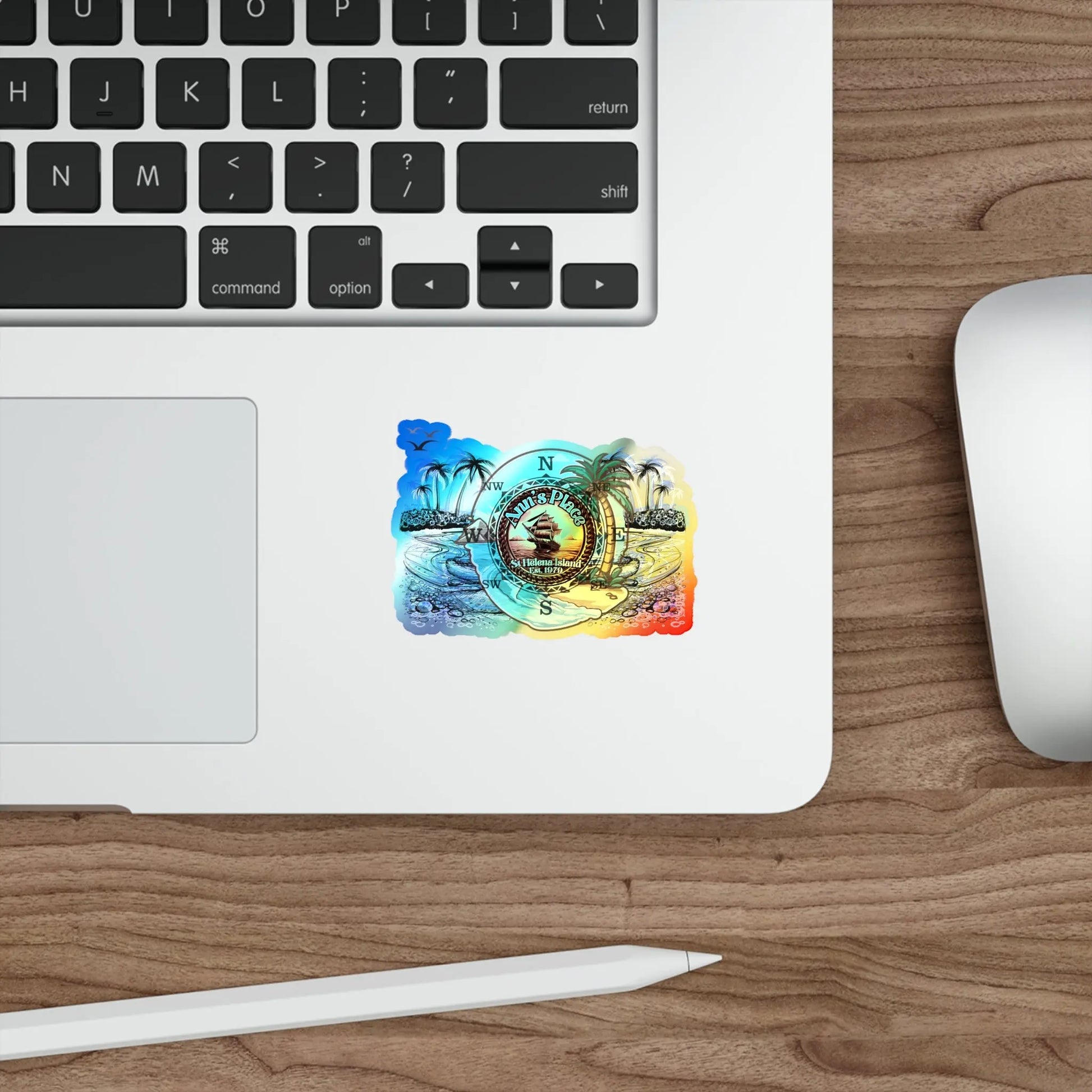 Anns place Holographic Die-cut Stickers - Simply Saint Designz