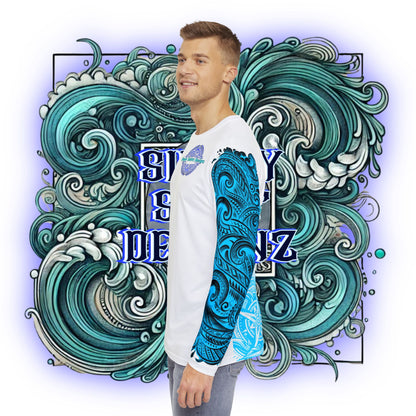 Polynesian-Style Long Sleeve Shirt – Tribal Elegance Collection – product image 5