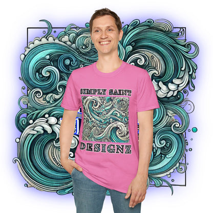 Tidal Harmony Tribal Elegance Tee