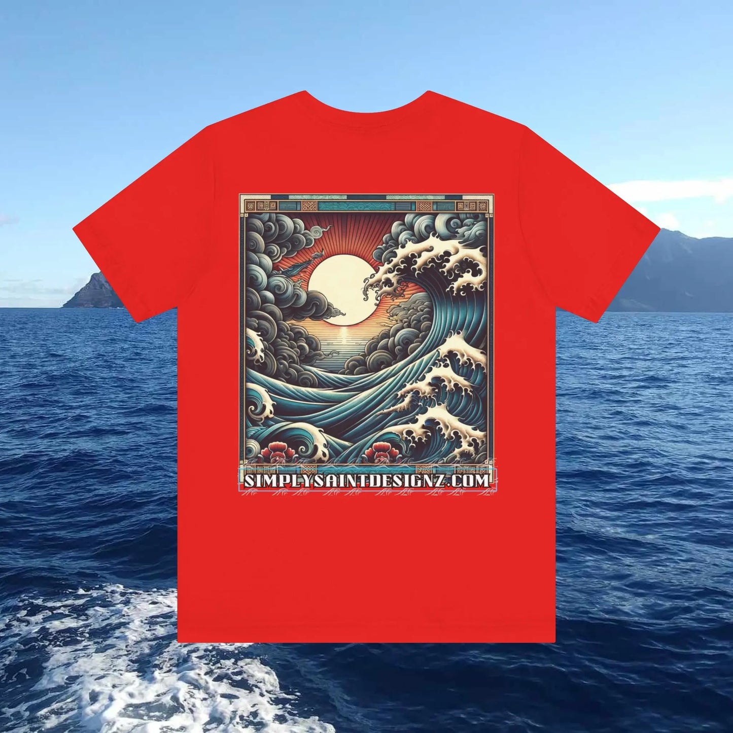 Sunset Surf Tee - Simply Saint Designz
