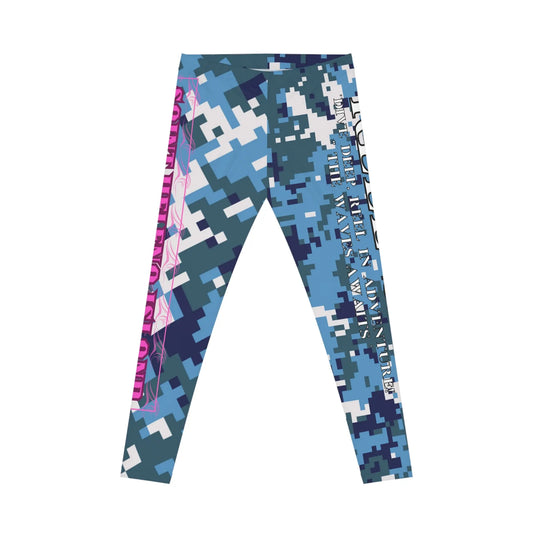 Women's Casual Leggings (AOP) - Simply Saint Designz