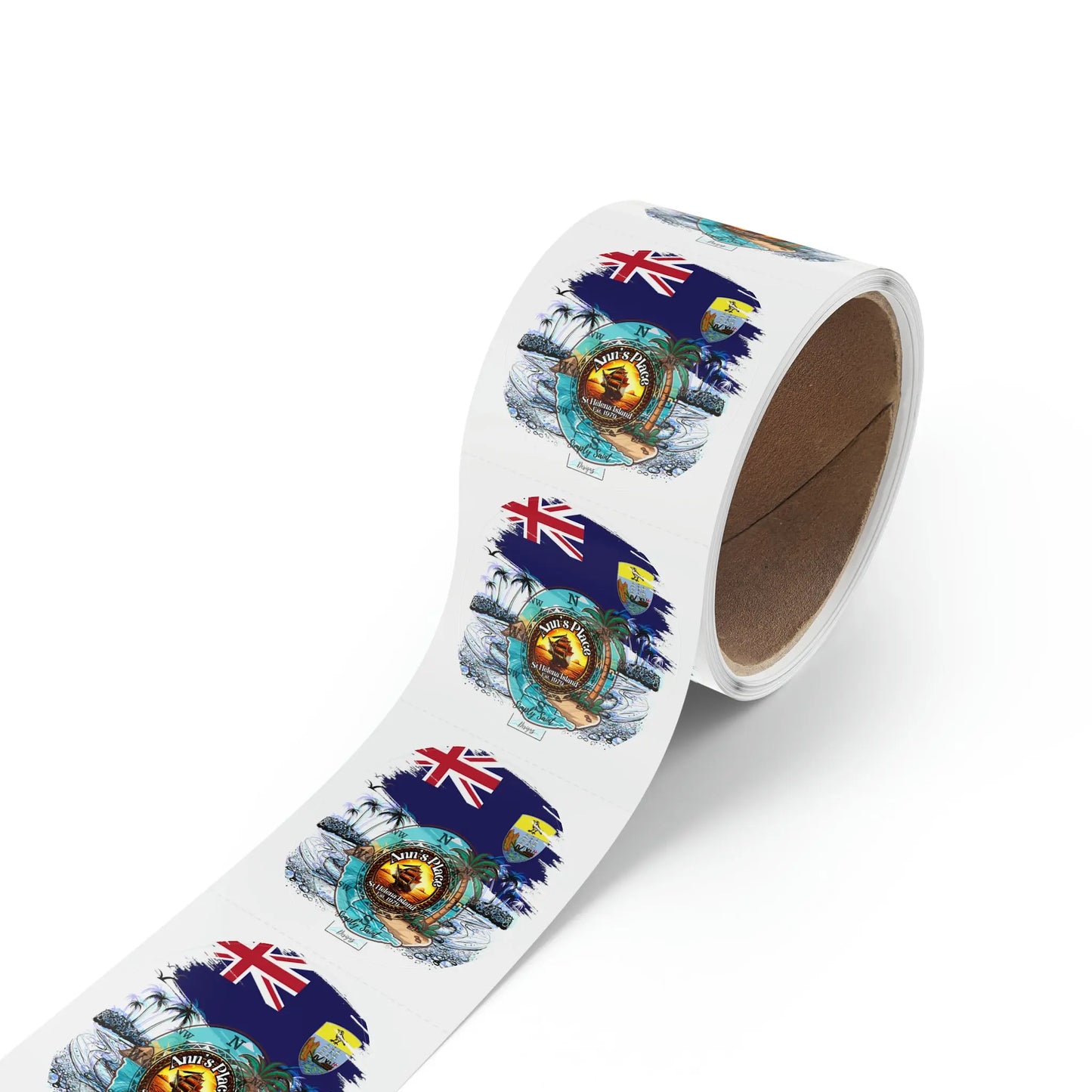 Round Sticker Label Rolls - Simply Saint Designz