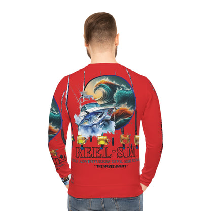 Reel Sim Men's Lightweight Sweatshirt – product image 4