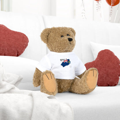 Love St Helena Island Plush Toy with T-Shirt - Simply Saint Designz
