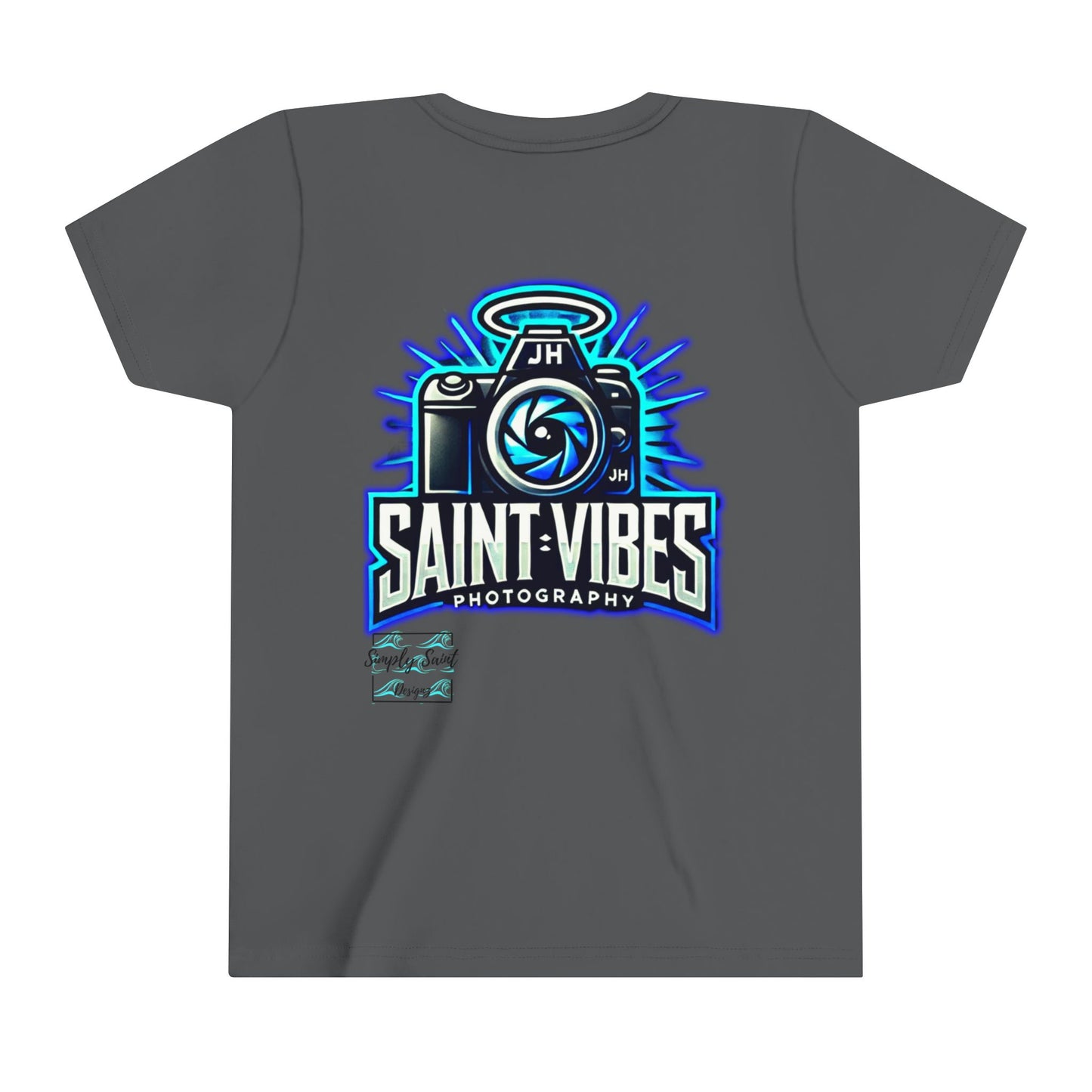 Saint Vibes Photography Youth Tee – product image 6