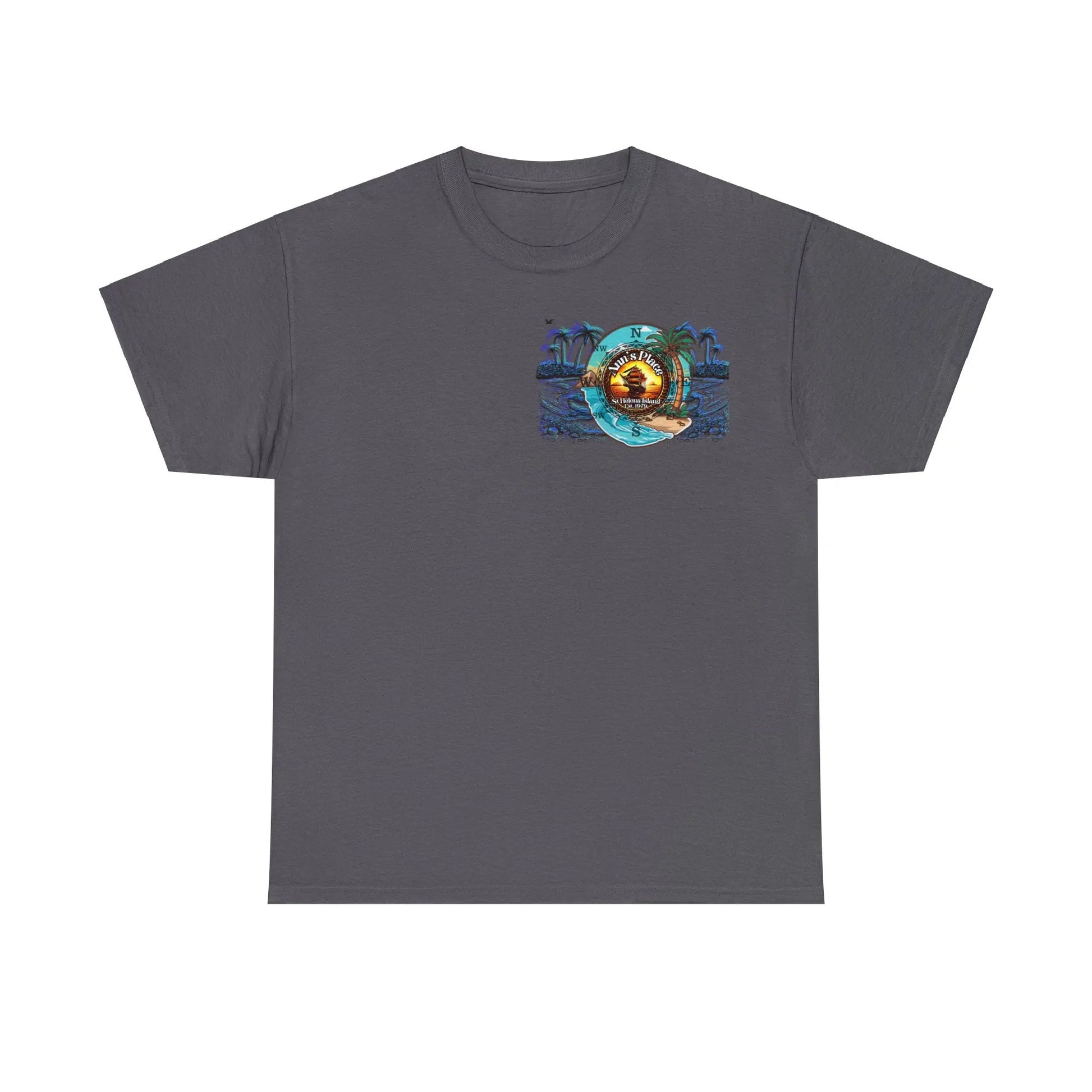 Ann's Place St Helena Isalnd Unisex Heavy Cotton Tee - Simply Saint Designz
