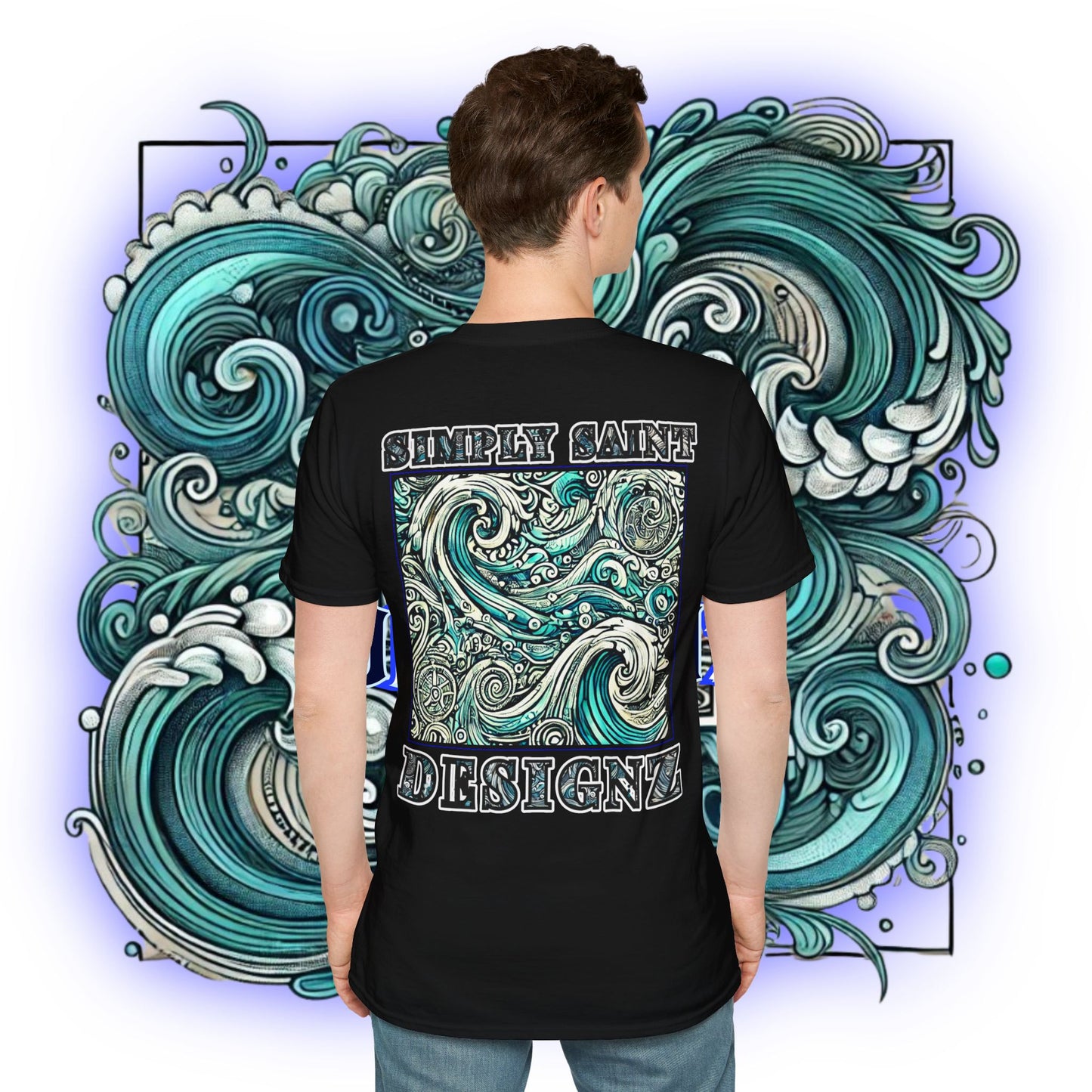 Tidal Harmony Tribal Elegance Tee – product image 14