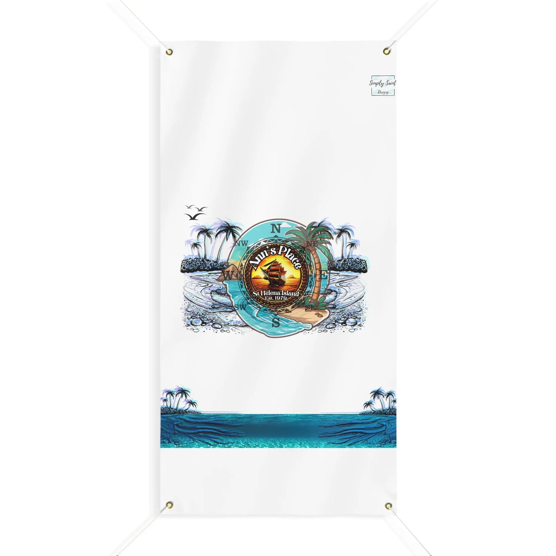 Anns place Matte Banner - Simply Saint Designz
