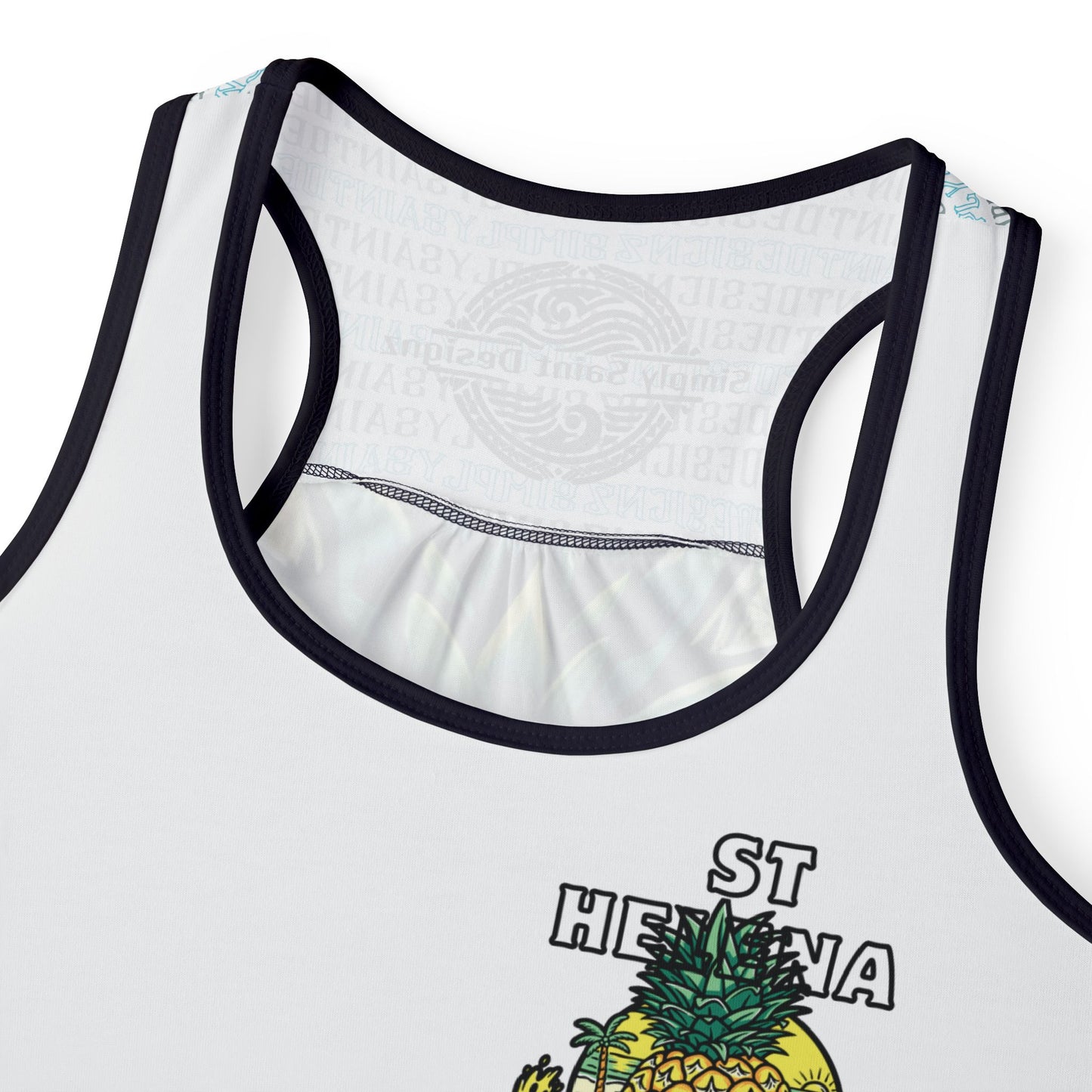 Tropical Skull Women's Racerback Tank - AOP – product image 11