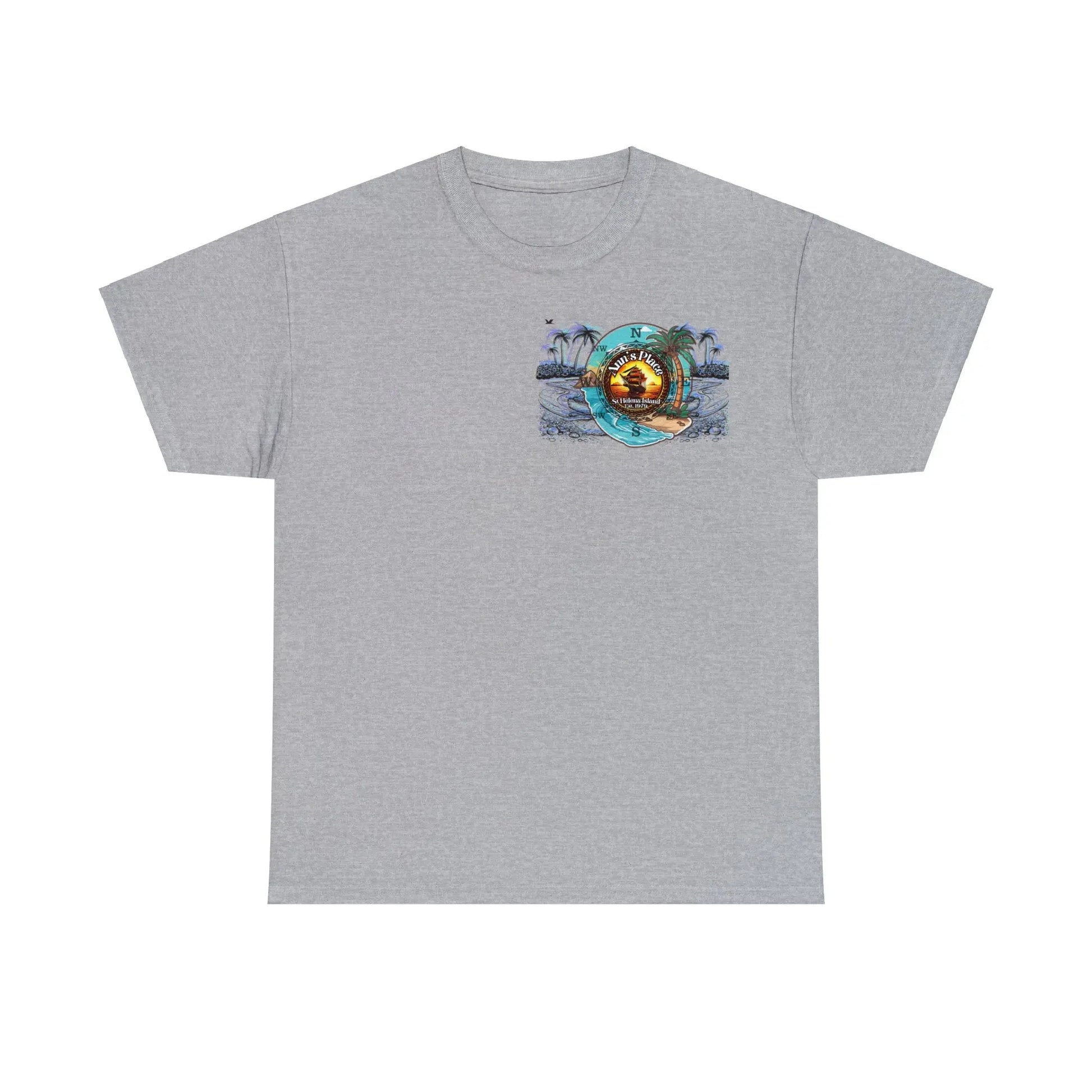 Ann's Place St Helena Isalnd Unisex Heavy Cotton Tee - Simply Saint Designz