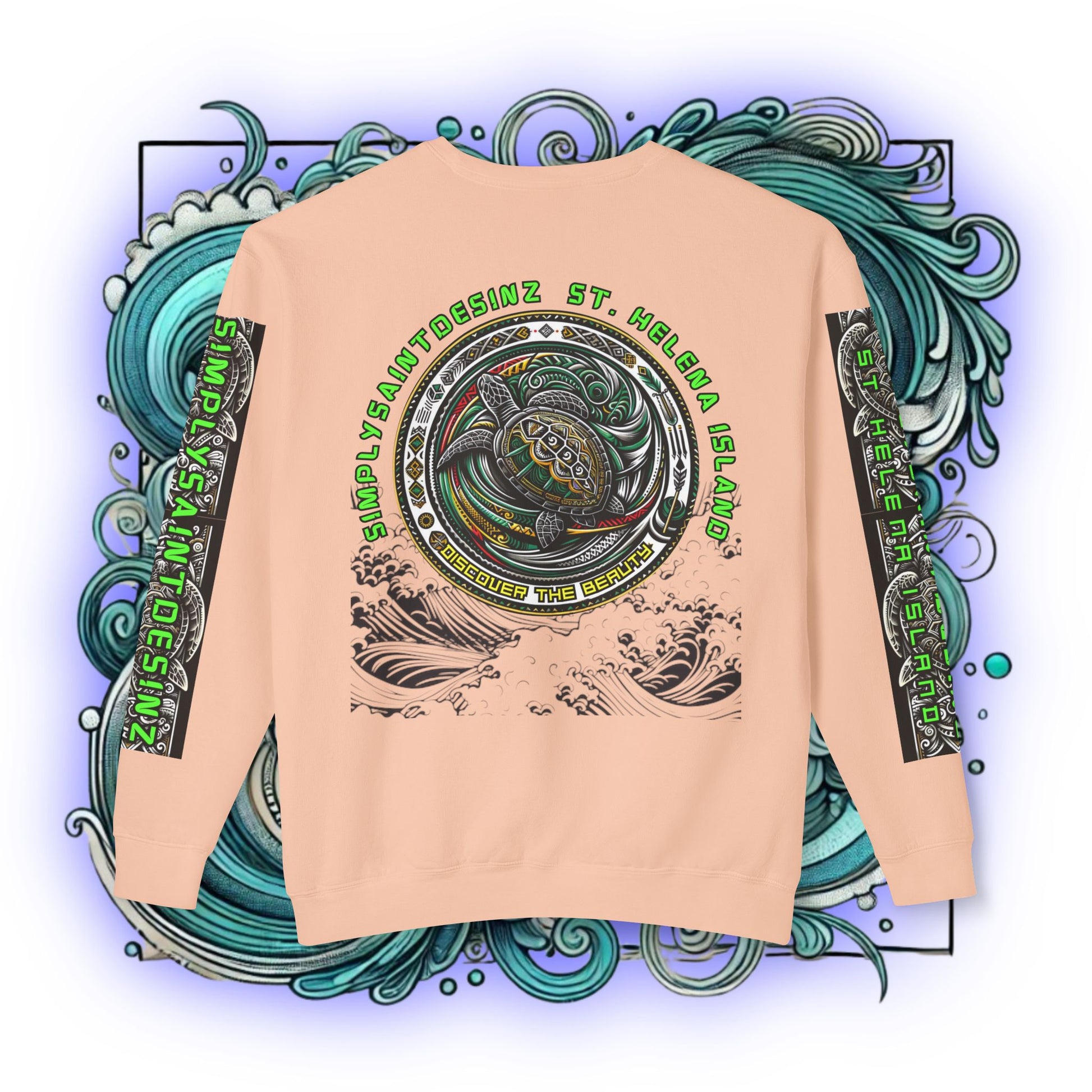 St. Helena Turtle Tribe Crewneck – product image 9