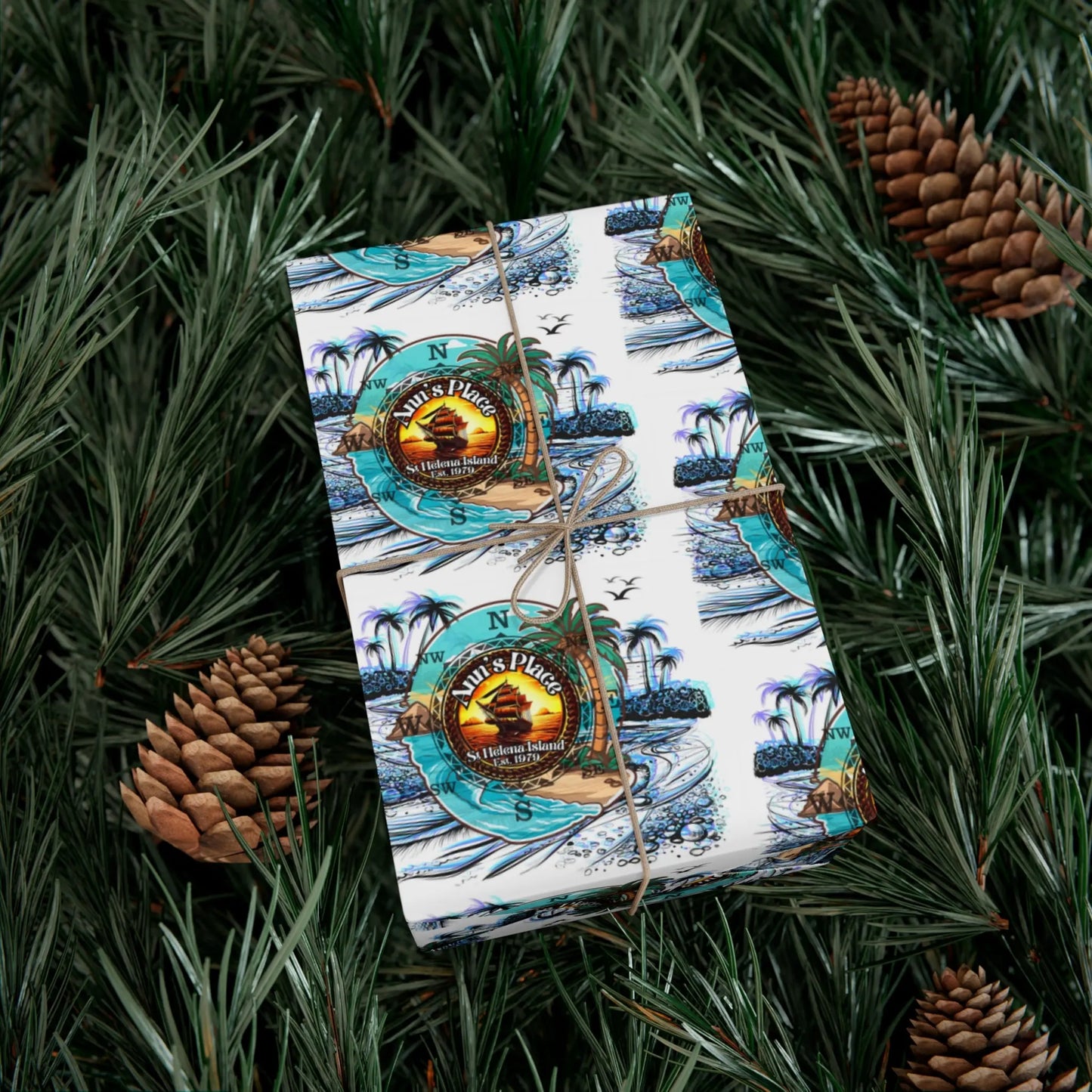Anns Place Gift Wrap Papers - Simply Saint Designz