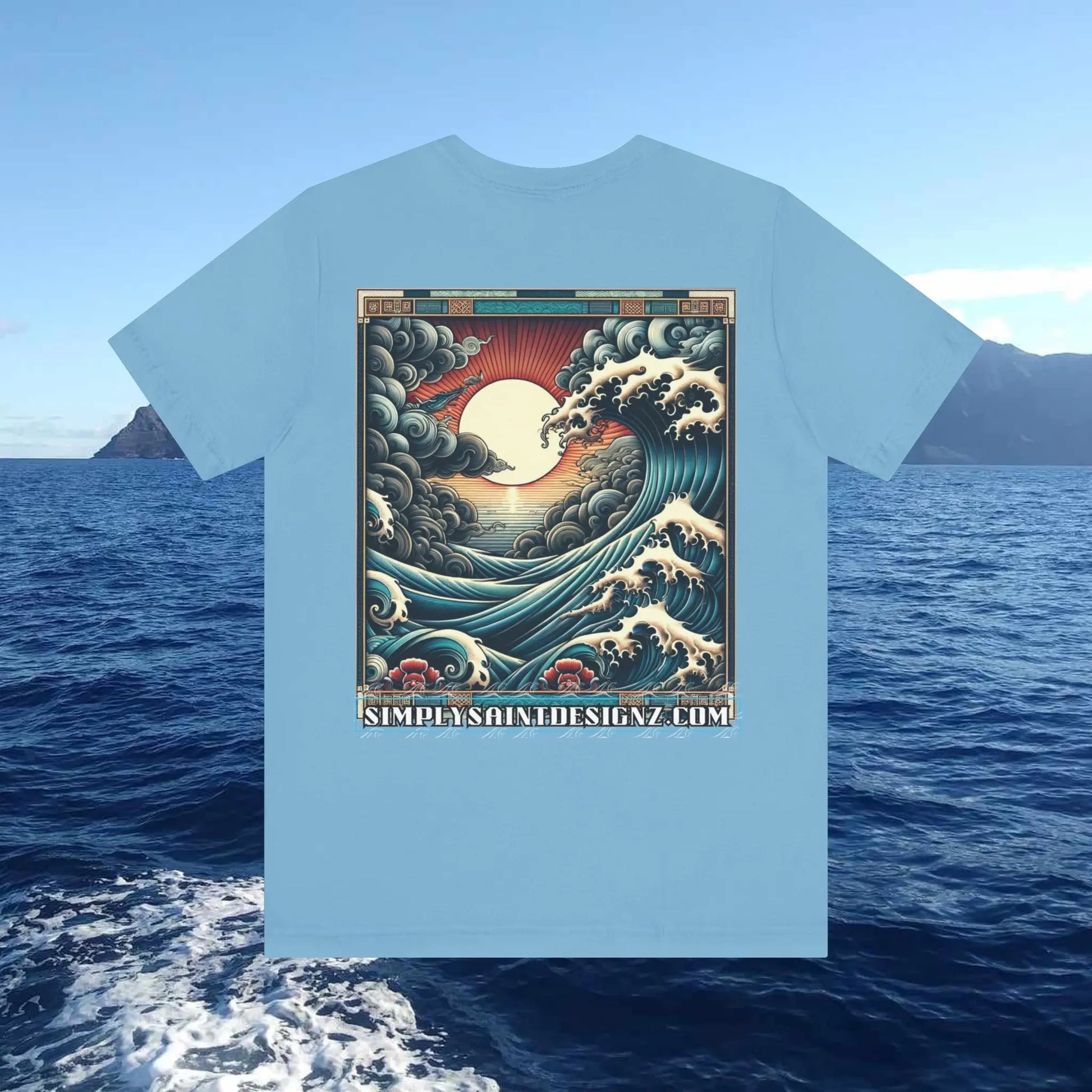 Sunset Surf Tee - Simply Saint Designz