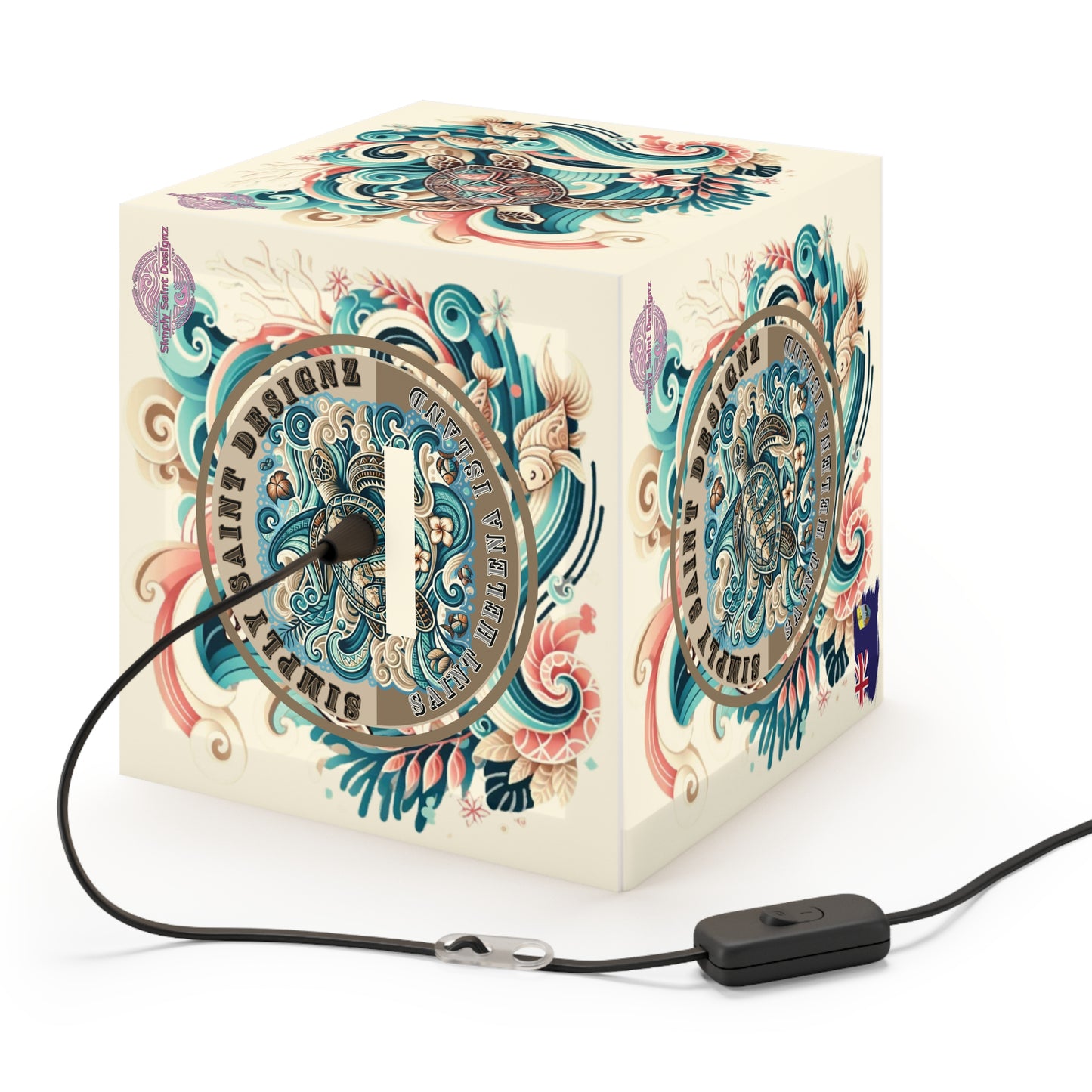 Turtle Tribe Light Cube Lamp – product image 4