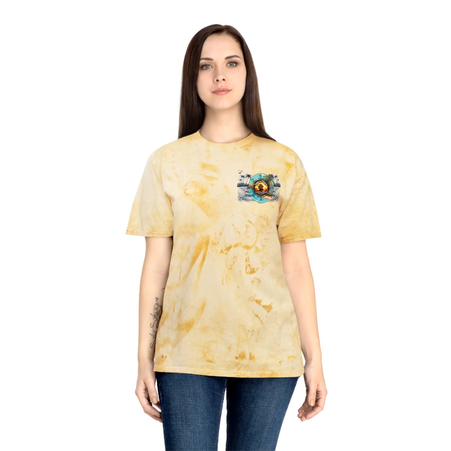 Ann's Place Unisex Color Blast T-Shirt - Simply Saint Designz