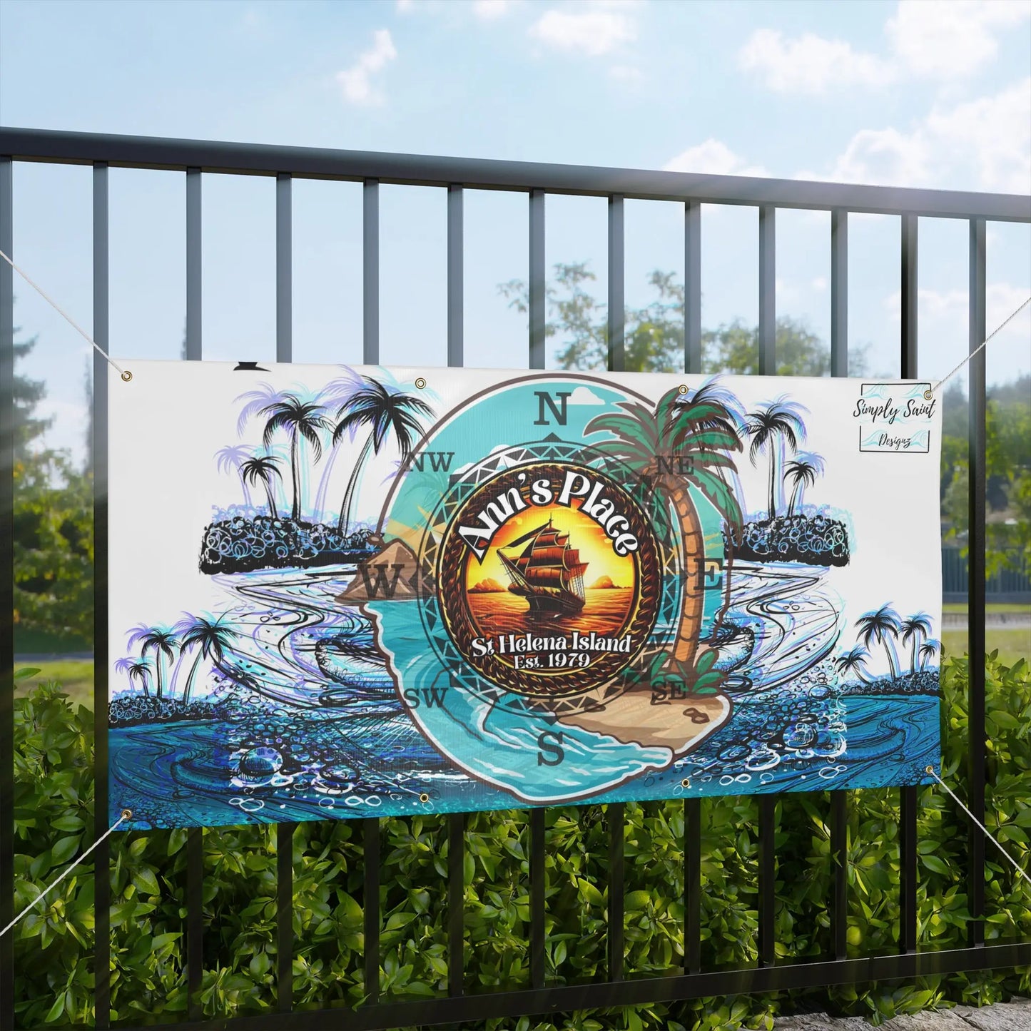 Anns place Matte Banner - Simply Saint Designz