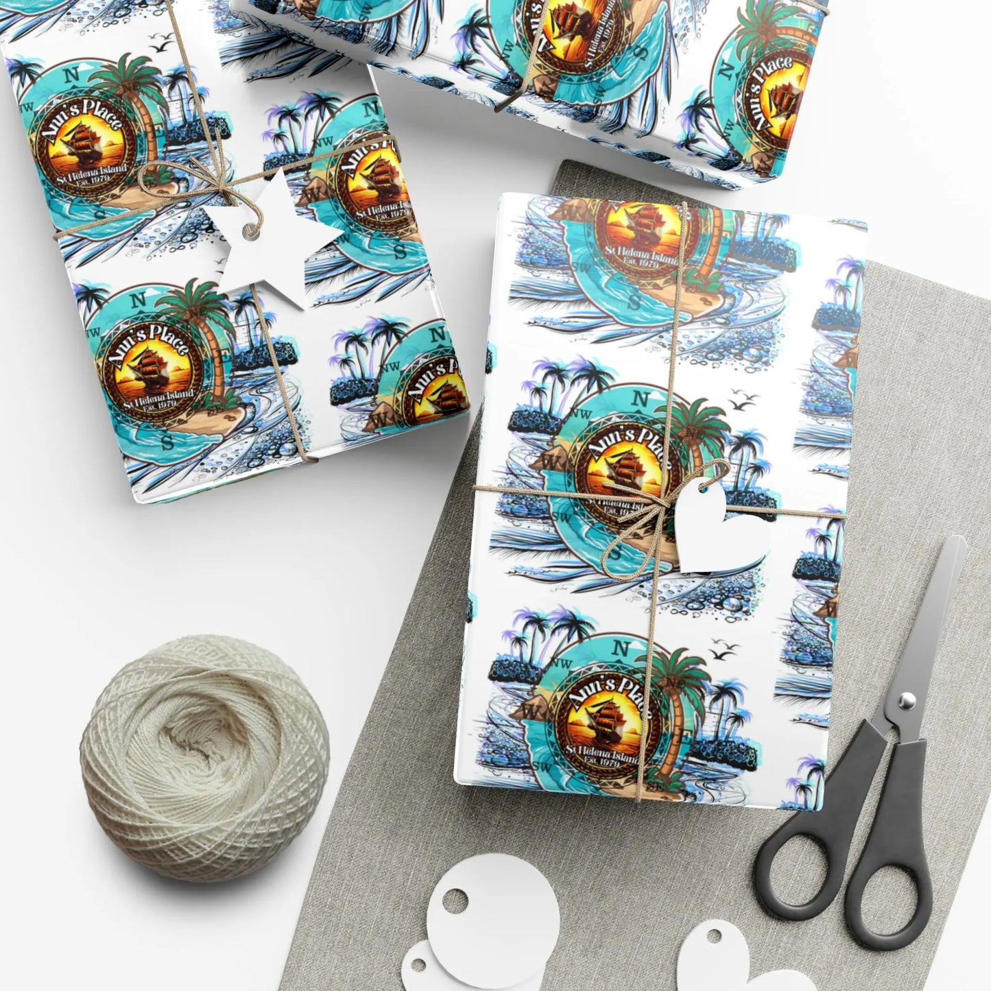 Anns Place Gift Wrap Papers - Simply Saint Designz