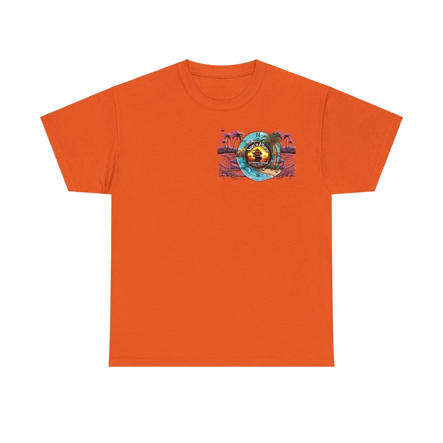 Ann's Place St Helena Isalnd Unisex Heavy Cotton Tee - Simply Saint Designz