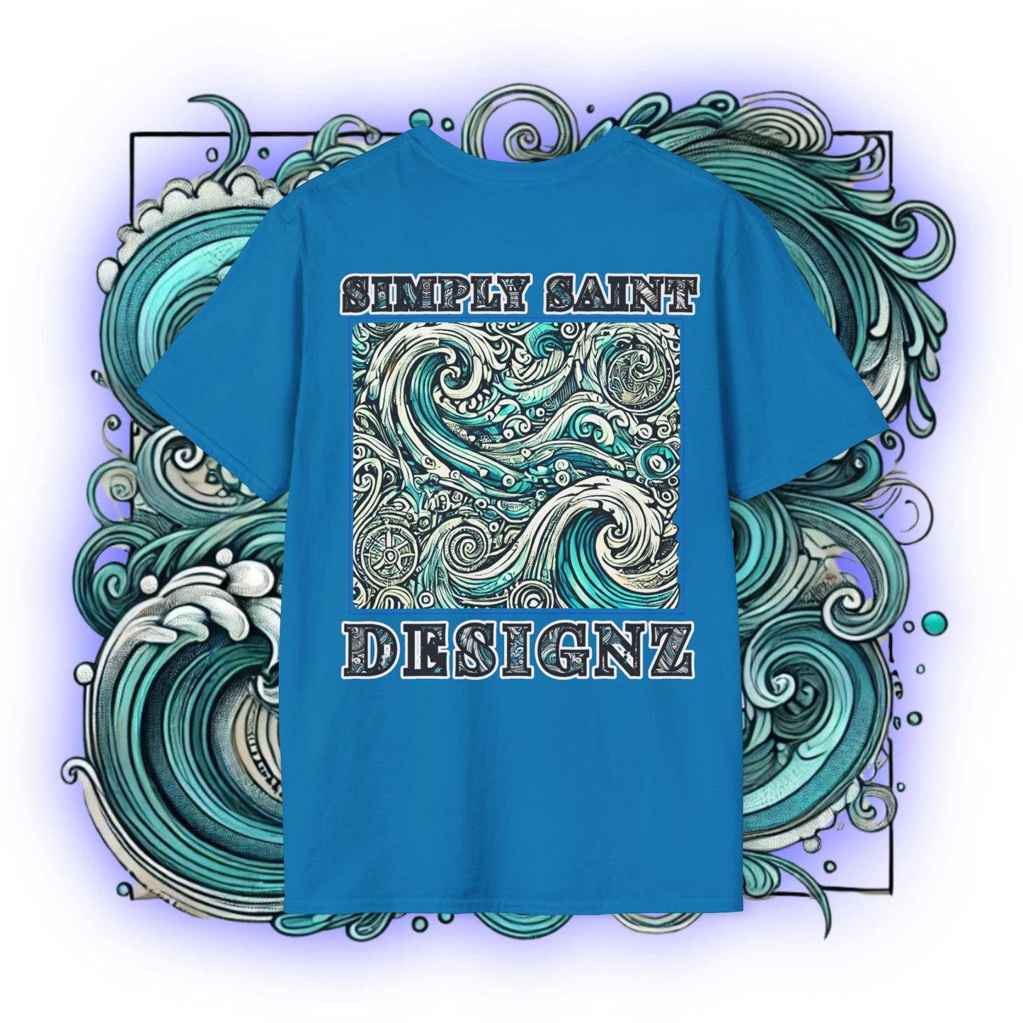 Tidal Harmony Tribal Elegance Tee