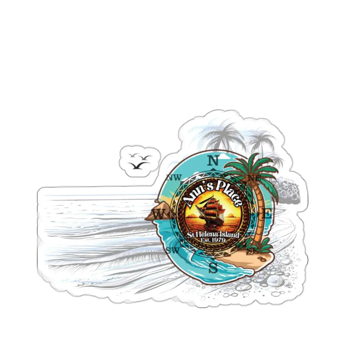 Ann's Place Kiss-Cut Stickers - Simply Saint Designz