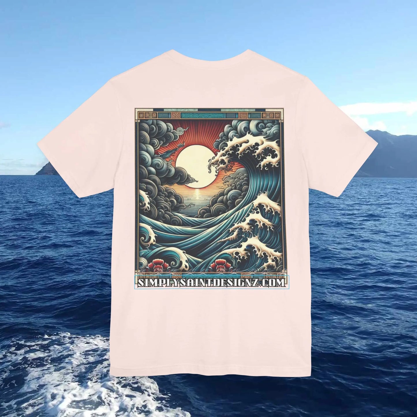 Sunset Surf Tee - Simply Saint Designz