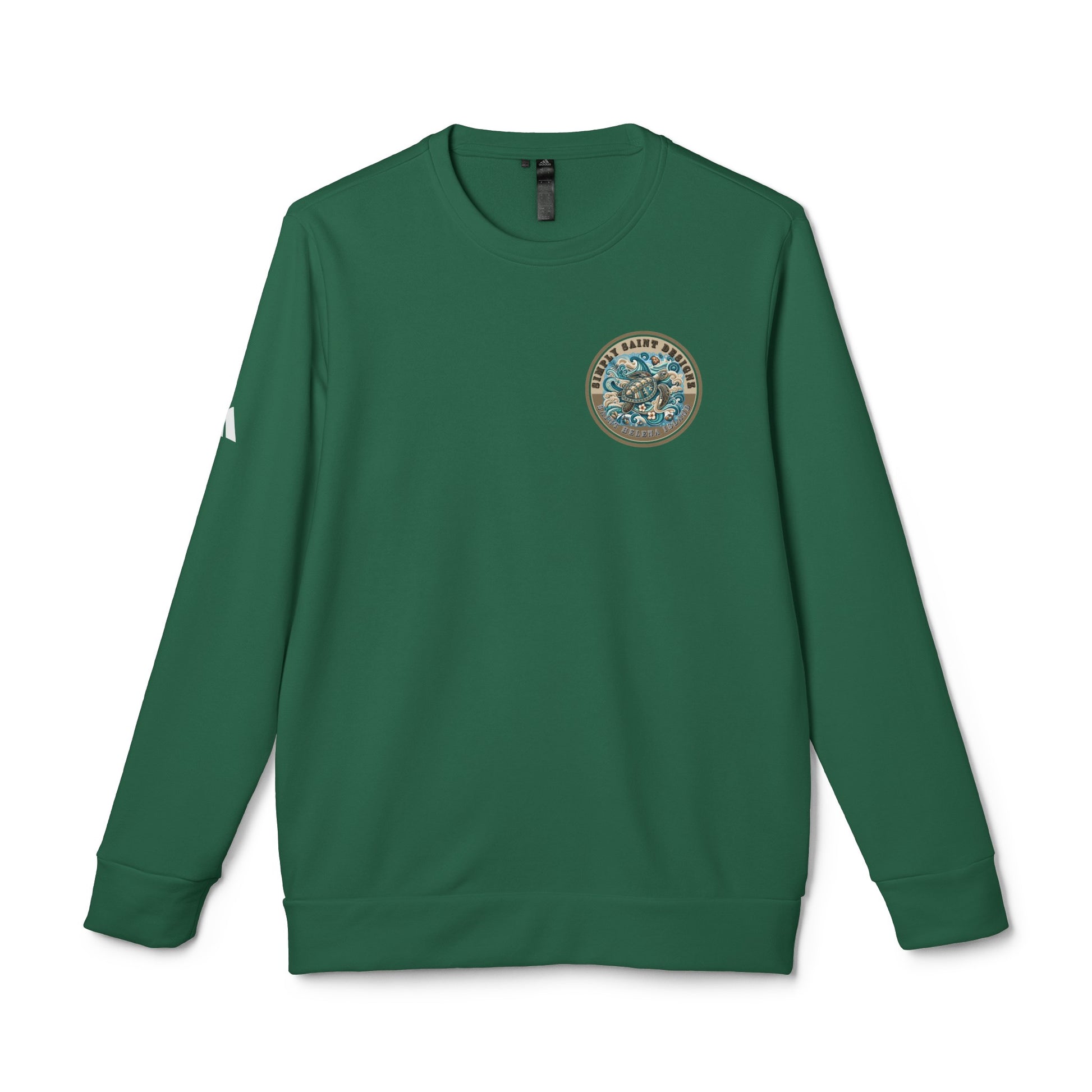 adidas® Unisex Fleece Crewneck Sweatshirt – Turtle Tribe Collection – product image 9