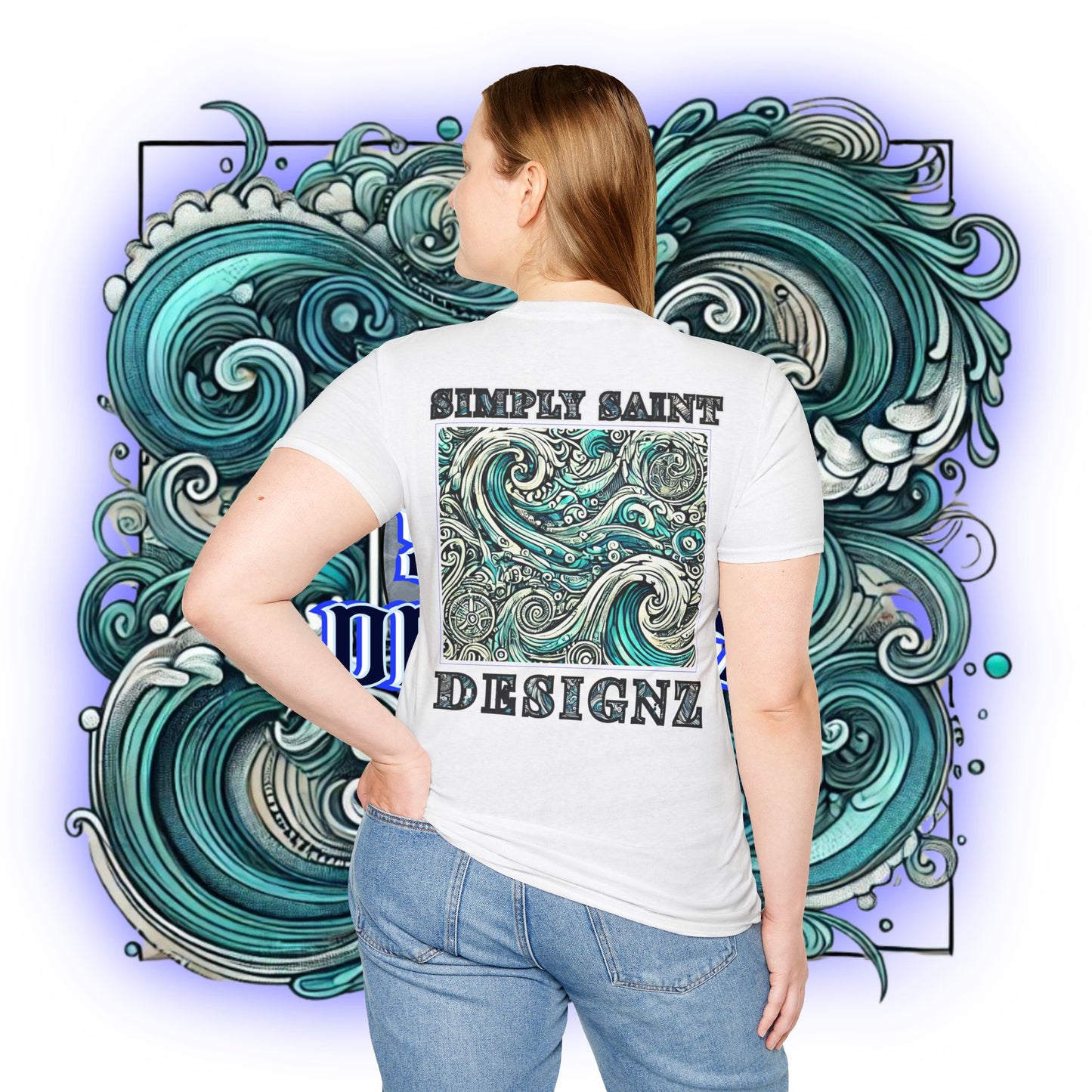 Tidal Harmony Tribal Elegance Tee – product image 19