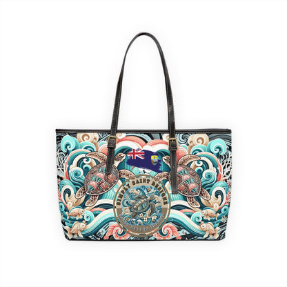 Simply Saint Designz Turtle Tribe Collection Leather Bag – product image 3