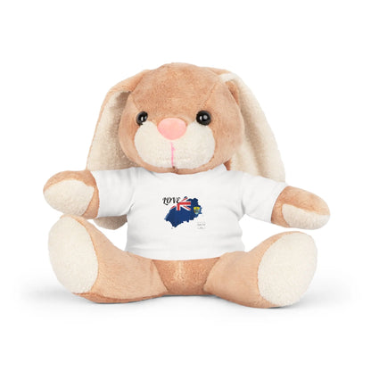 Love St Helena Island Plush Toy with T-Shirt - Simply Saint Designz