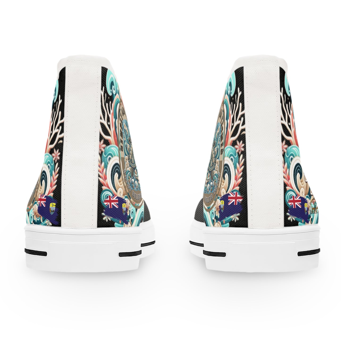 Simply Saint Designz Turtle Tribe Collection High Top Sneakers – product image 3