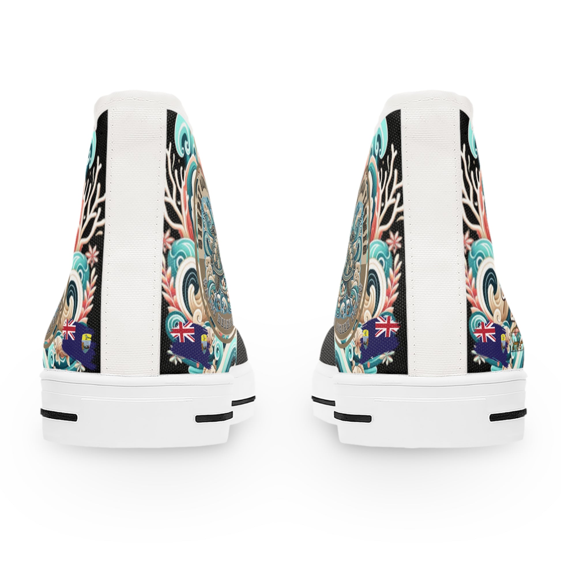 Simply Saint Designz Turtle Tribe Collection High Top Sneakers – product image 3