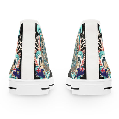 Simply Saint Designz Turtle Tribe Collection High Top Sneakers – product image 3