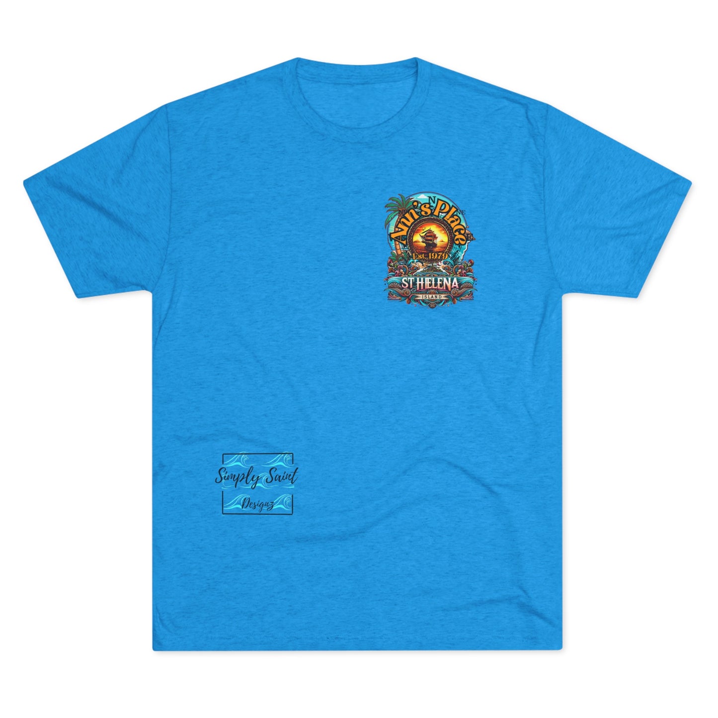 Unisex Tri-Blend Crew Tee Ann's Place – product image 6