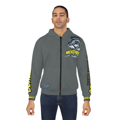 Unisex All-Over Print Zip Hoodie – product image 3