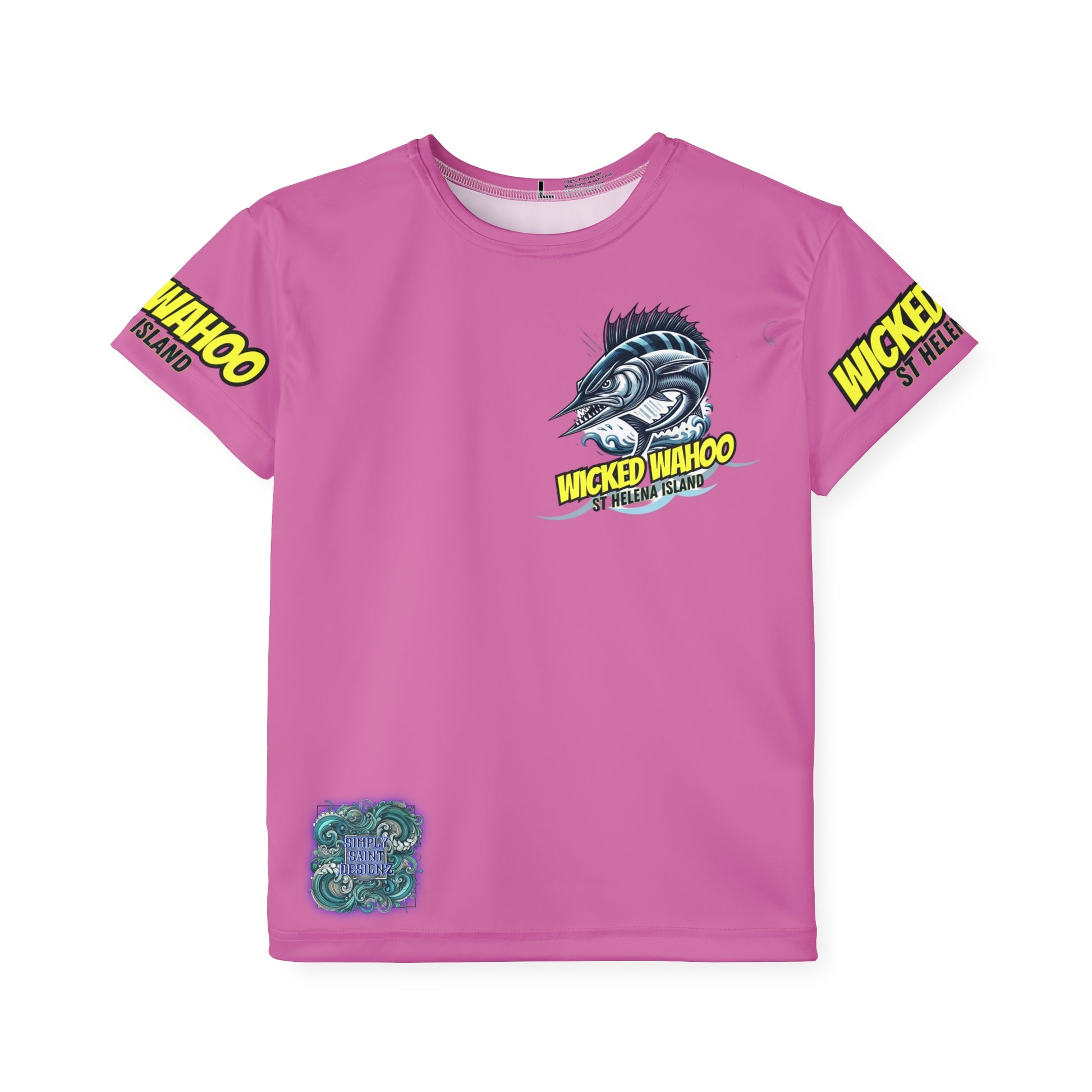 Kids Wicked Wahoo Sports Jersey - Red