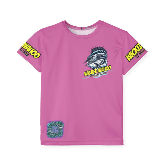 Kids Wicked Wahoo Sports Jersey - Red