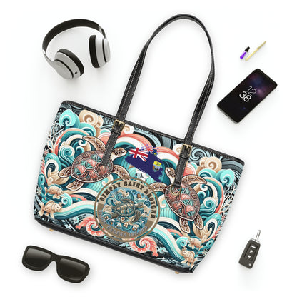 Simply Saint Designz Turtle Tribe Collection Leather Bag – product image 7