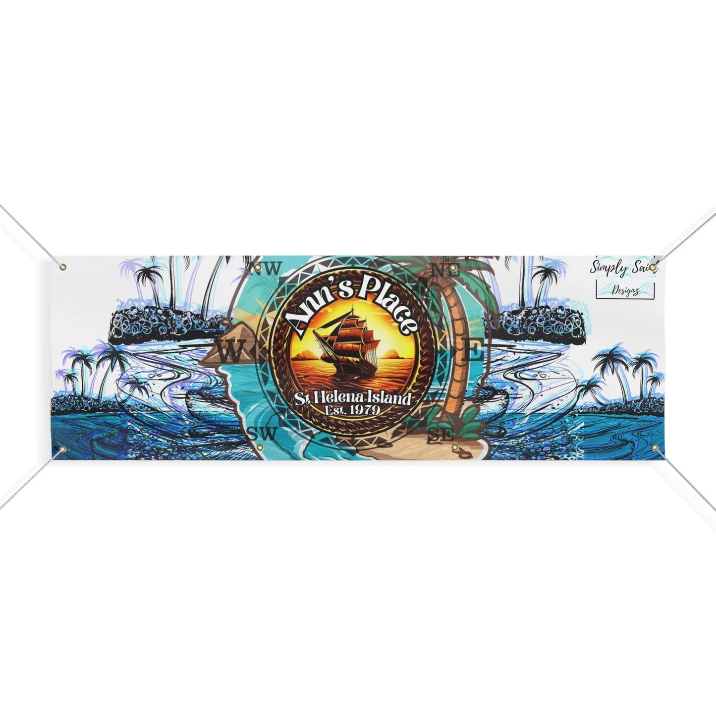 Anns place Matte Banner - Simply Saint Designz