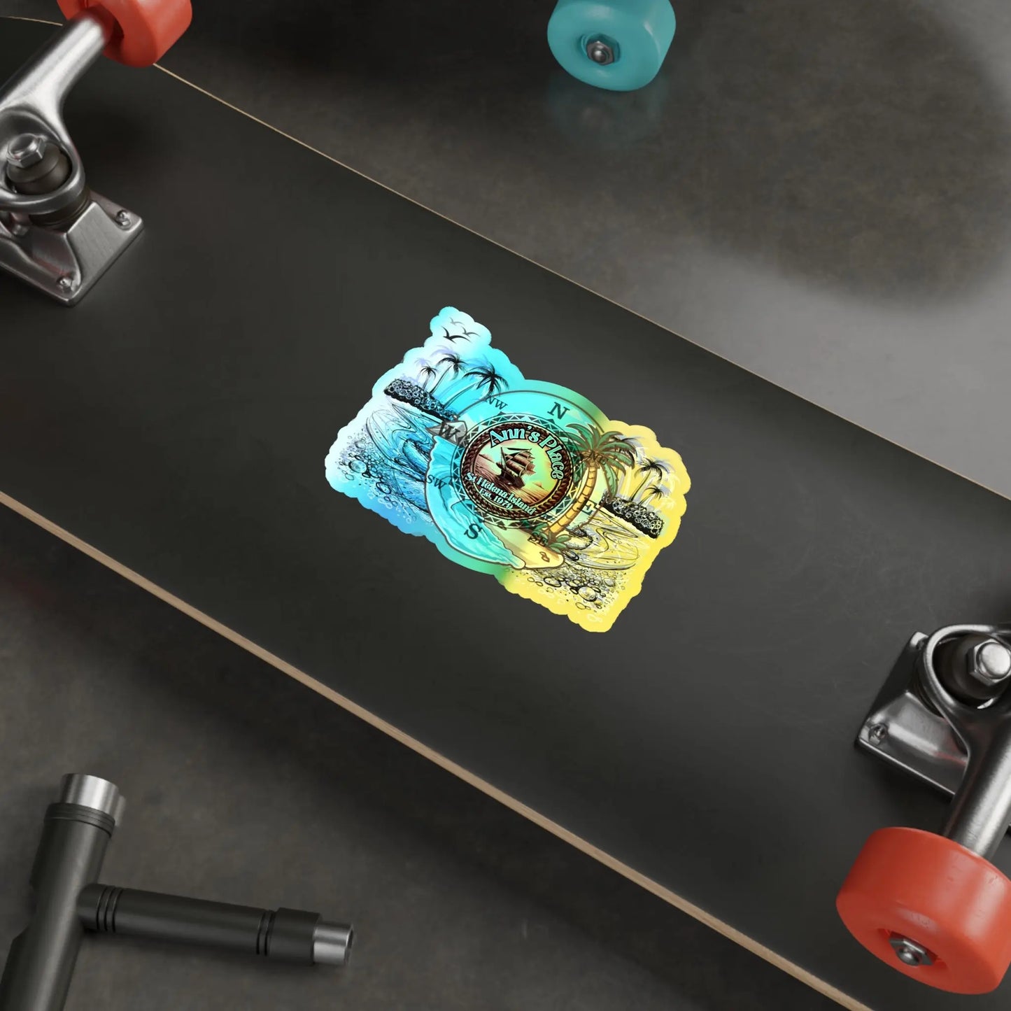 Anns place Holographic Die-cut Stickers - Simply Saint Designz