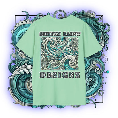 Tidal Harmony Tribal Elegance Tee