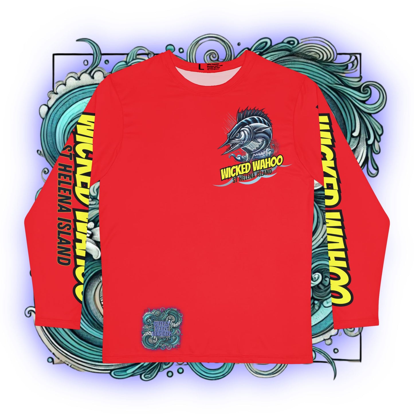 Wicked Wahoo Performance Long Sleeve - Navy – product image 2