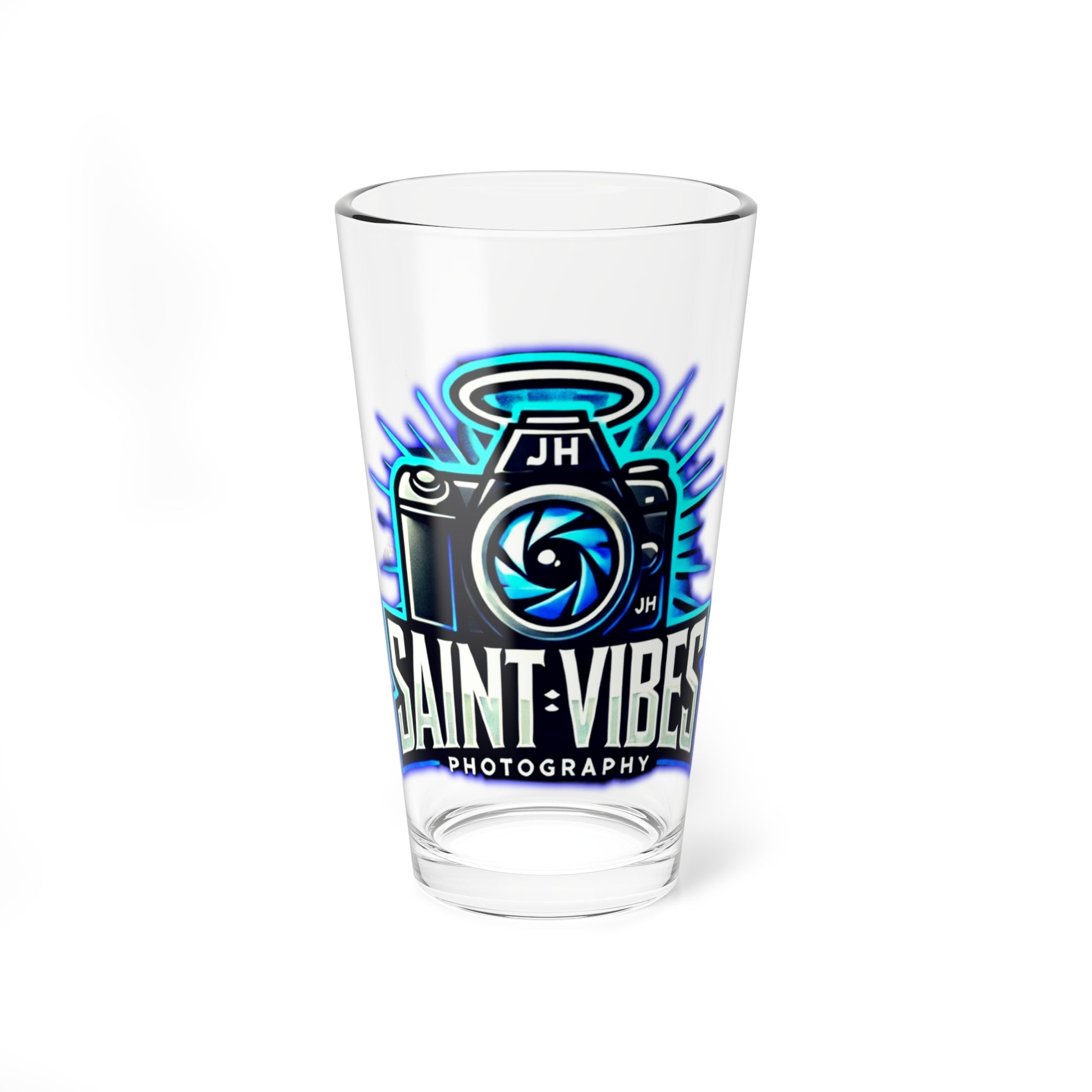 Saint Vibes Photography Mixing Glass 16oz – product image 4