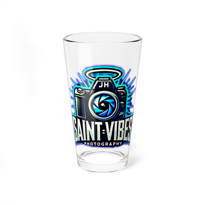 Saint Vibes Photography Mixing Glass 16oz – product image 4