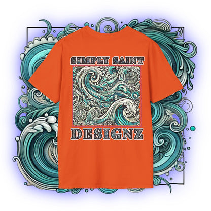 Tidal Harmony Tribal Elegance Tee
