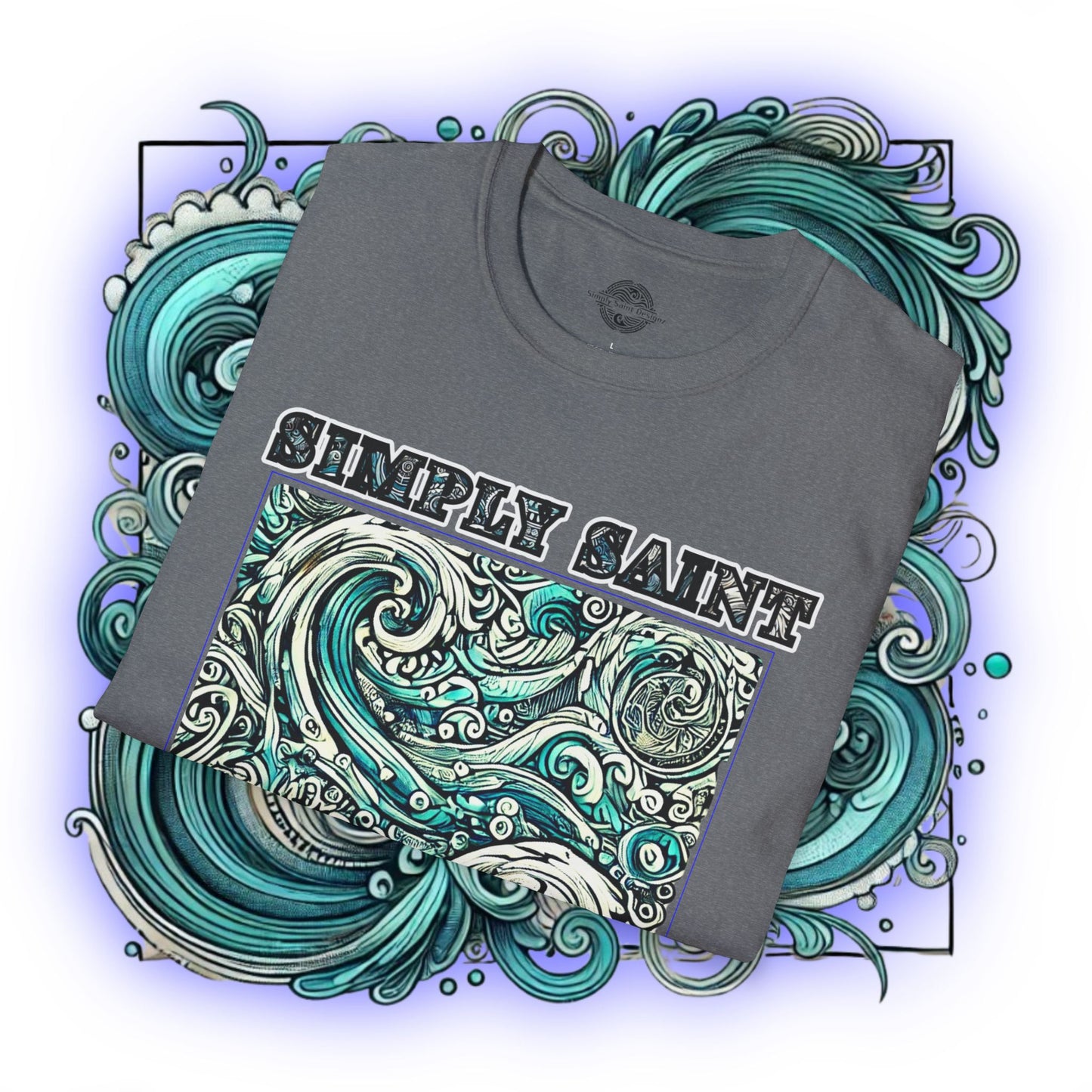 Tidal Harmony Tribal Elegance Tee
