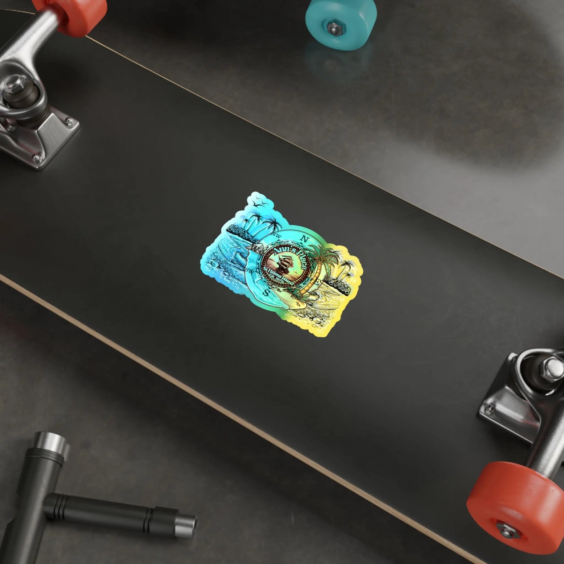 Anns place Holographic Die-cut Stickers - Simply Saint Designz