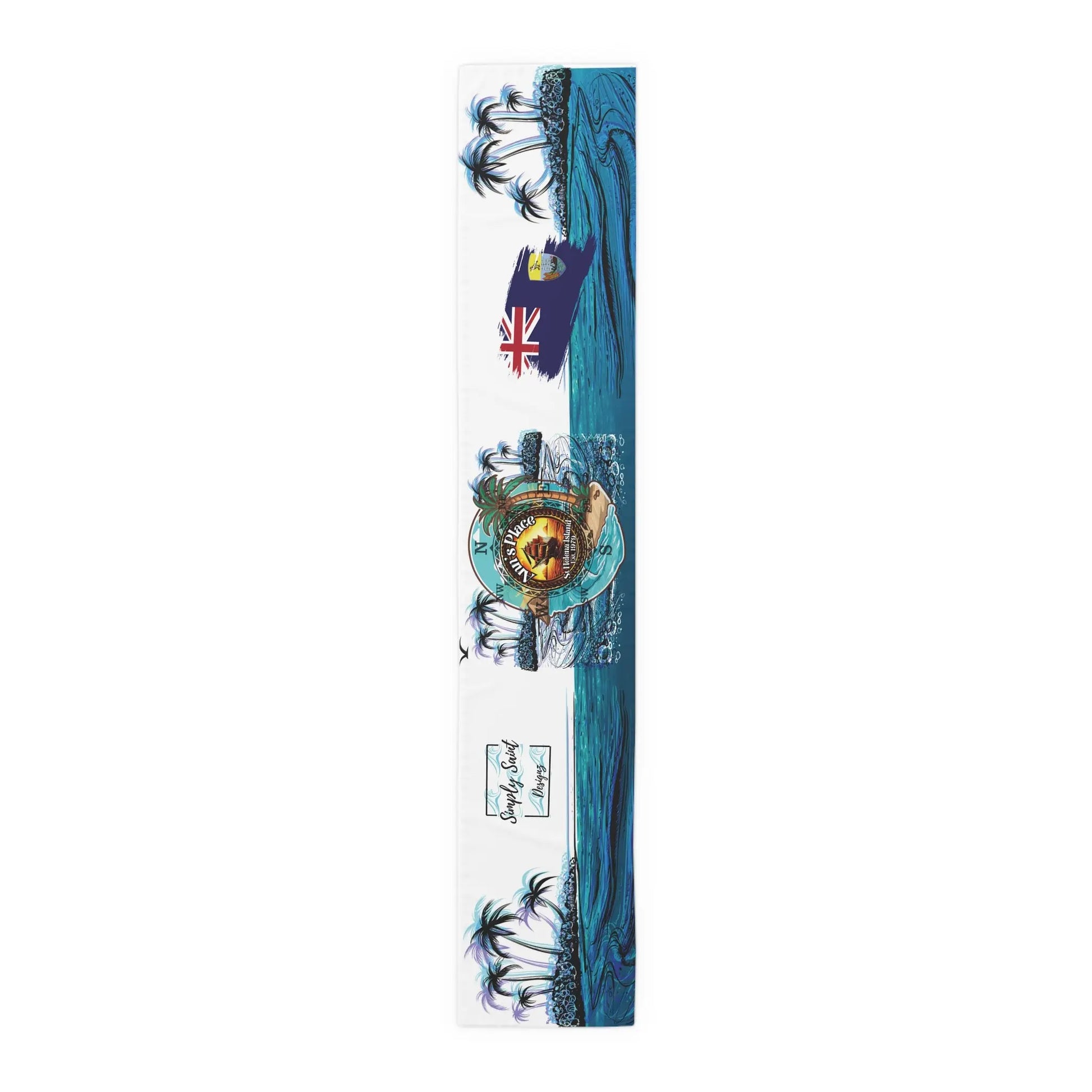 Anns place St Helena Island Table Runner (Cotton, Poly) - Simply Saint Designz