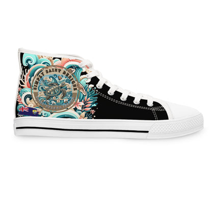 Simply Saint Designz Turtle Tribe Collection High Top Sneakers – product image 4